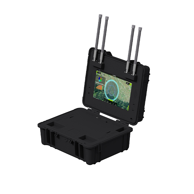 מכשיר מיקום גילוי UAV נייד 3 ק'מ 2.4GHz 5.8GHz