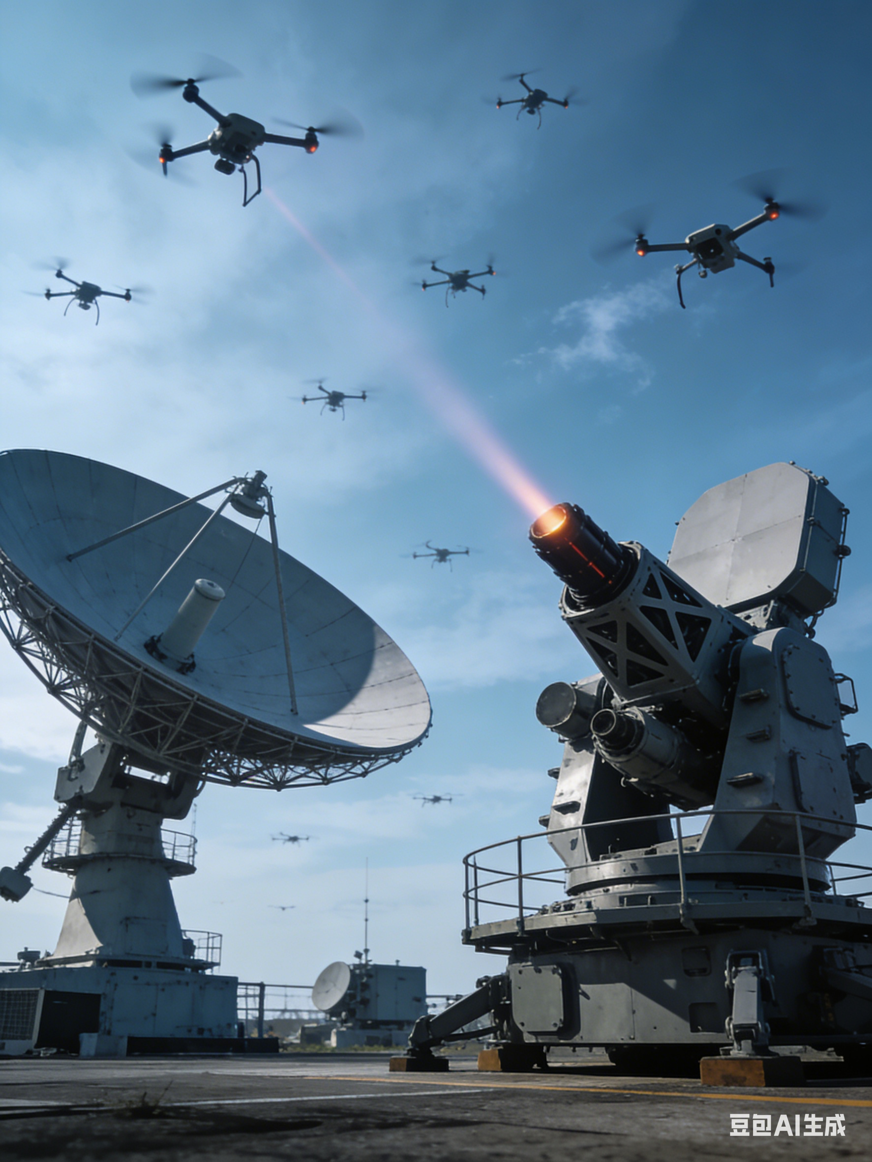 Technische samenstelling van anti-droneapparatuur