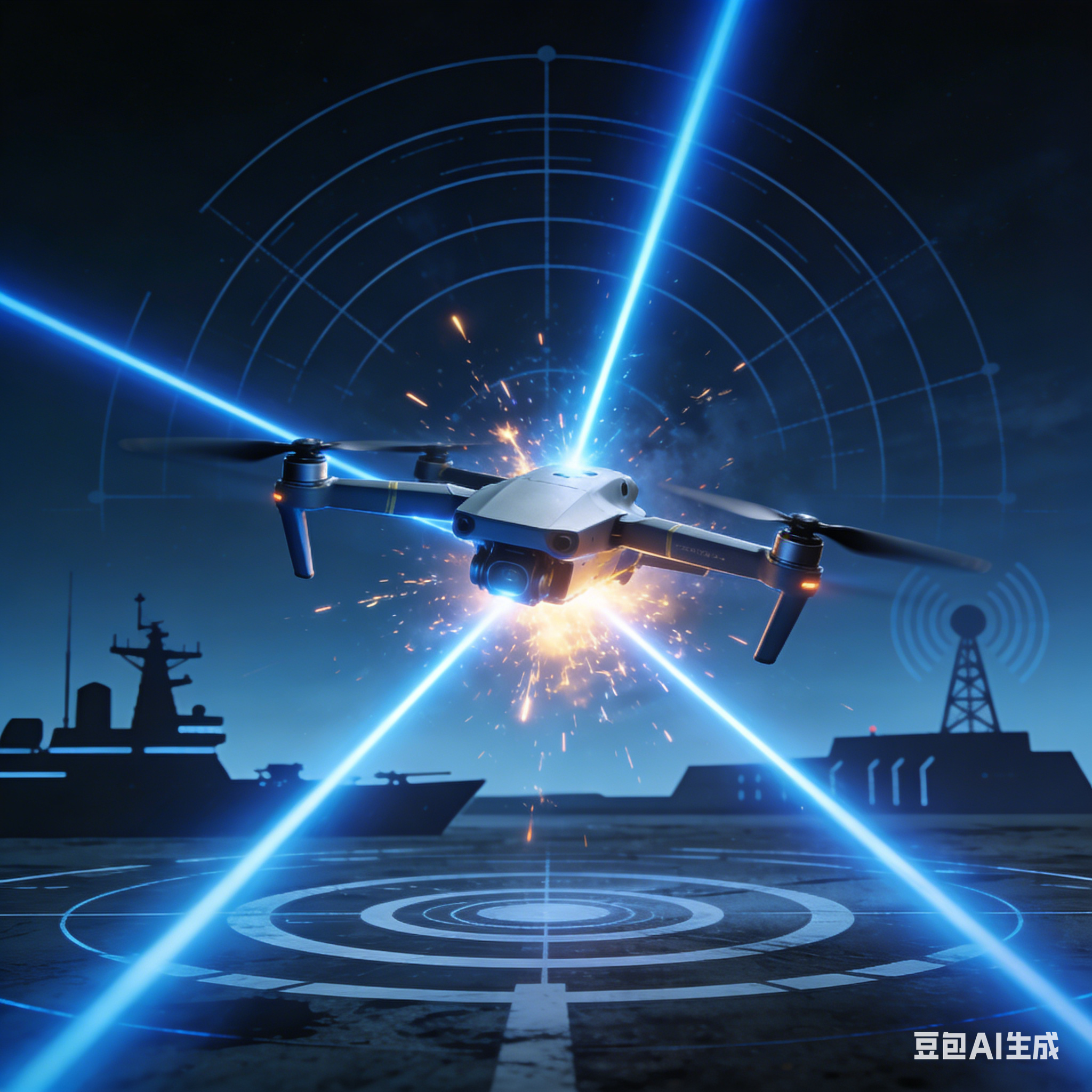 Cercetare aplicativă a armelor cu laser &icirc;n domeniul anti-UAV