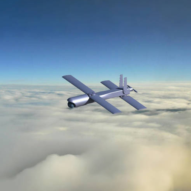 Loiter Swarm Swarm Tandem Drone מתקפל