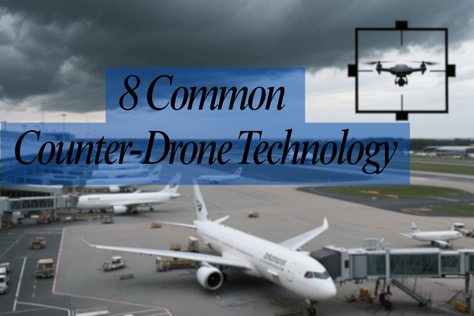 8 Teknolojia ya Kawaida ya Kukabiliana na Drone