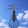 Koaxial dubbel rotor en man rekonstruera drone solo himmel sniper intelligent flygblad